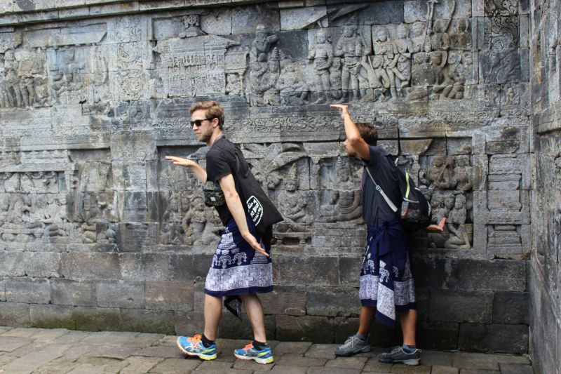 Les égyptiens de Borobudur