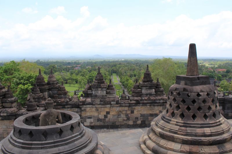 Stupa du temple Borobudur