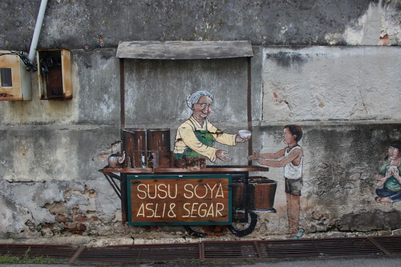 Street art "Susu Soya"